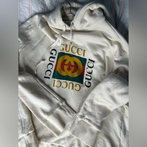 Real authentic Oversize sweatshirt with Gucci logo